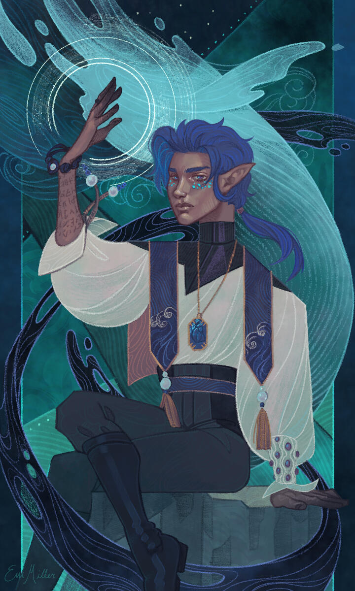 Private commission of The Heirophant